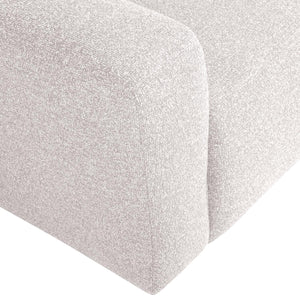 WOOOD Mojo Base 1-zits bank arm links bouclé Ecru