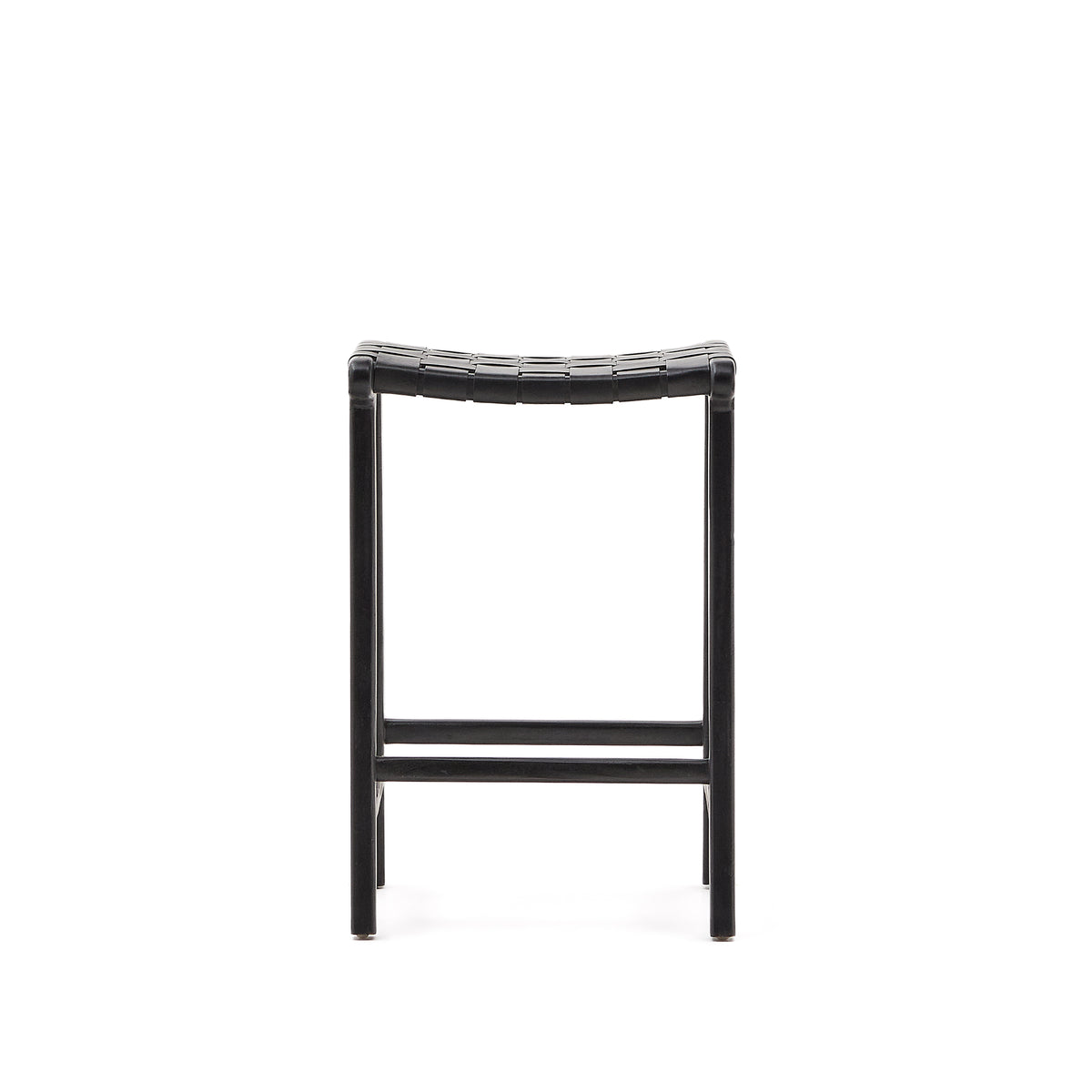 Kave Home Calixta barkruk H67 Black