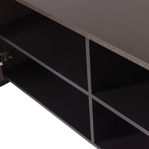 WOOOD Brock tv-meubel 200 cm Middenbruin