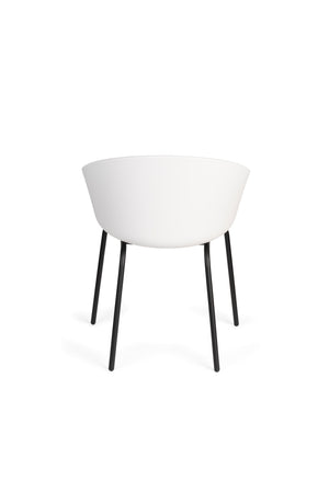Zuiver Void eetkamerstoel White