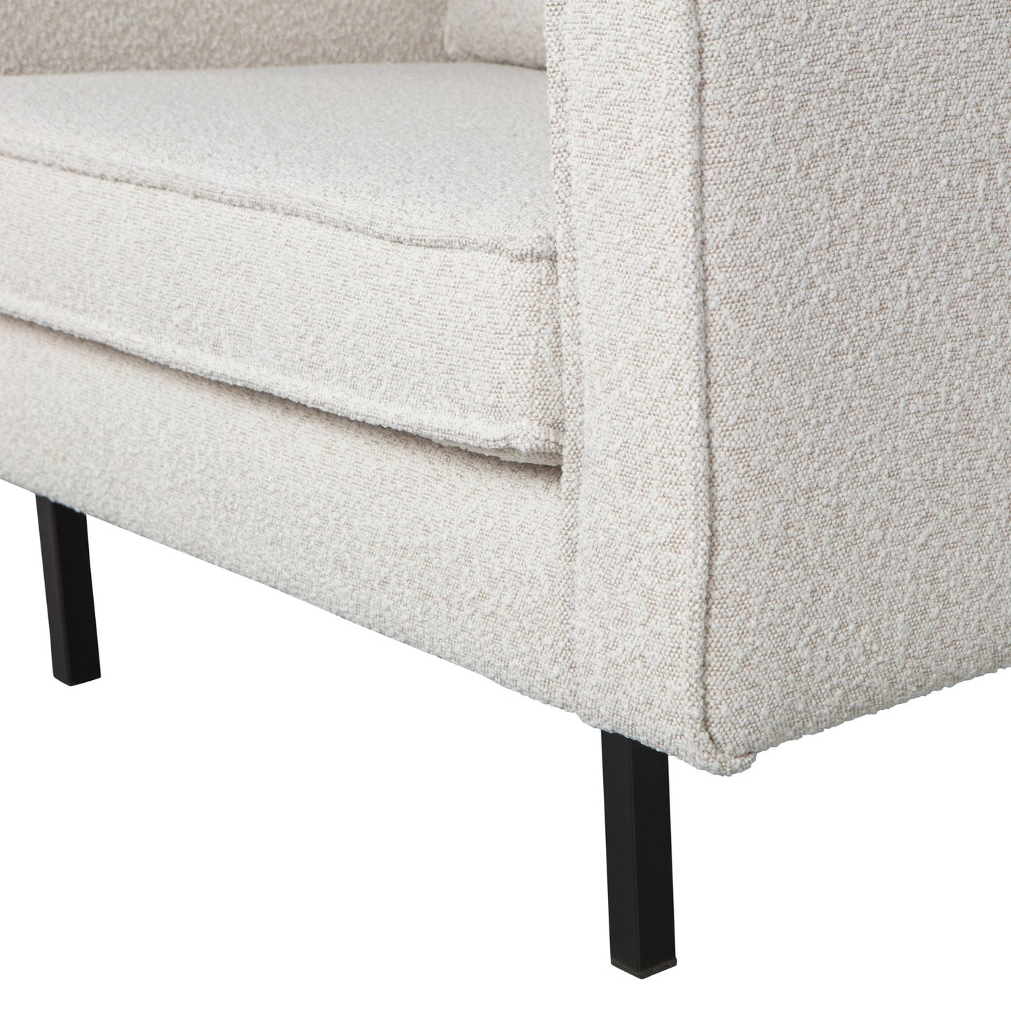 WOOOD Rodeo fauteuil bouclé Naturel