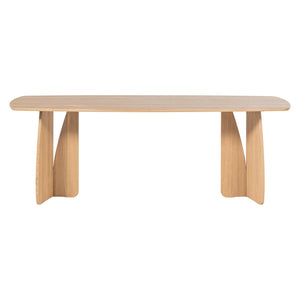 WOOOD Veere eettafel 220x100 cm Naturel