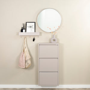 Spinder Design Billy 3 schoenenkast Silky Taupe