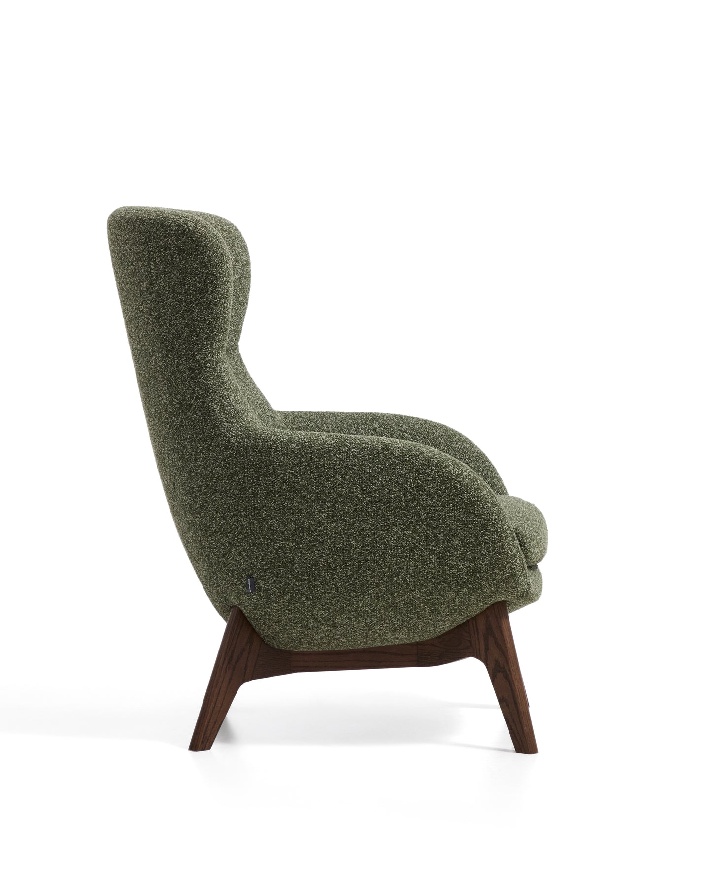 Kave Home Adiran fauteuil chenille Dark green