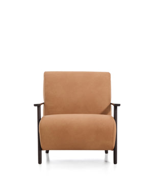 Kave Home Meghan fauteuil Bruin/Donker bruin