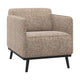WOOOD Statement fauteuil met arm Lichtbruin Melange