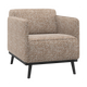 WOOOD Statement fauteuil met arm Lichtbruin Melange