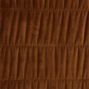 HKliving Club bank royal velvet Caramel