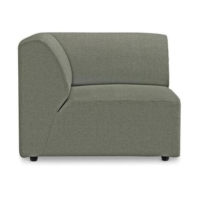 HKliving Jax bank left corner Linen Army Green
