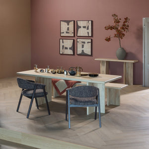 WOOOD Ato eettafel 220 cm Naturel