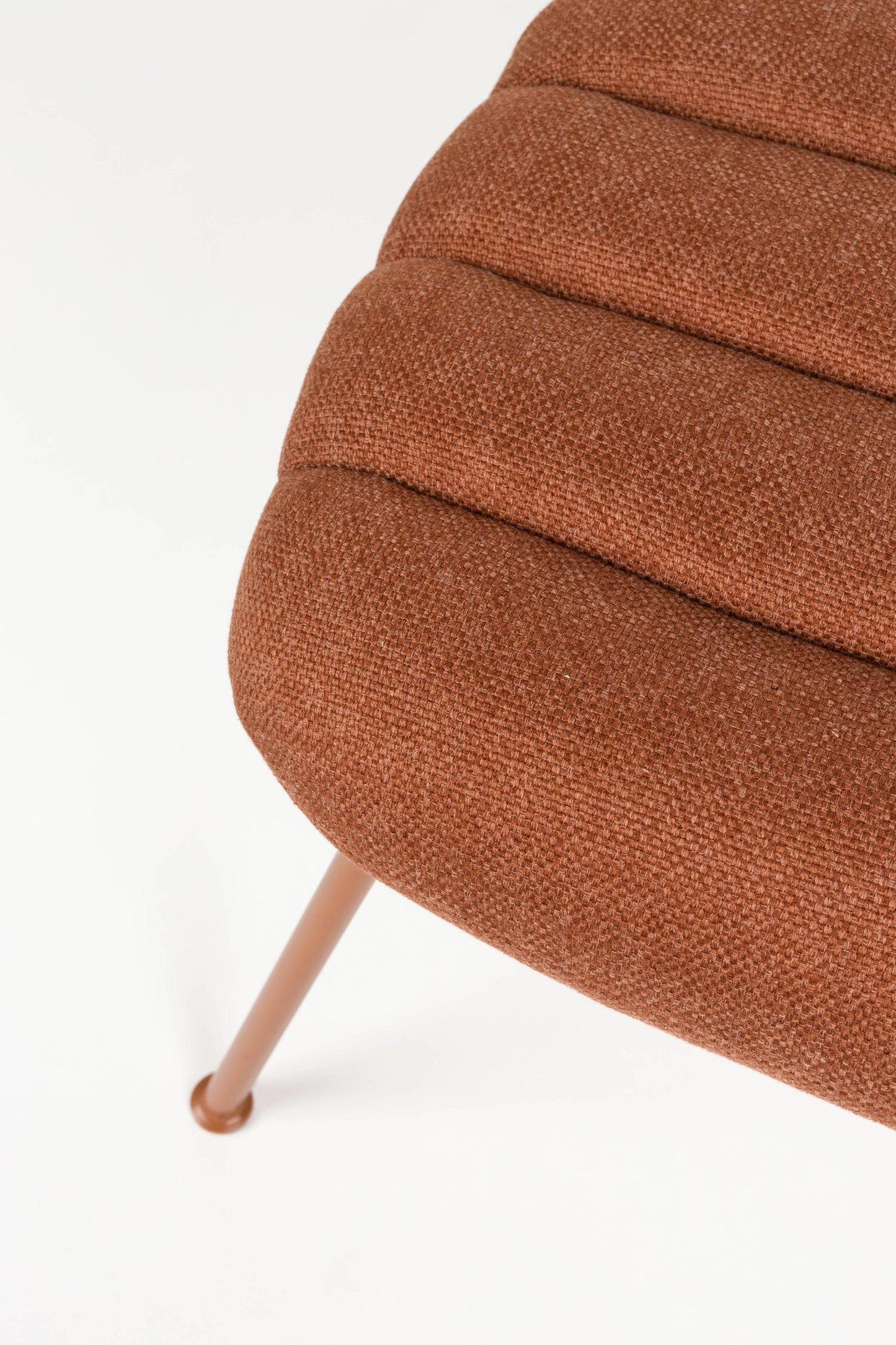 Zuiver Verte hocker Terracotta