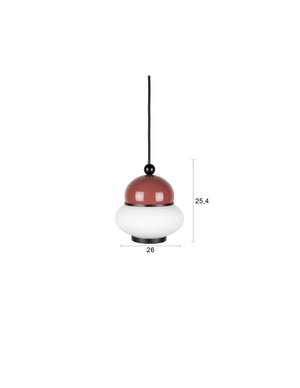 Zuiver Bumble hanglamp S Red