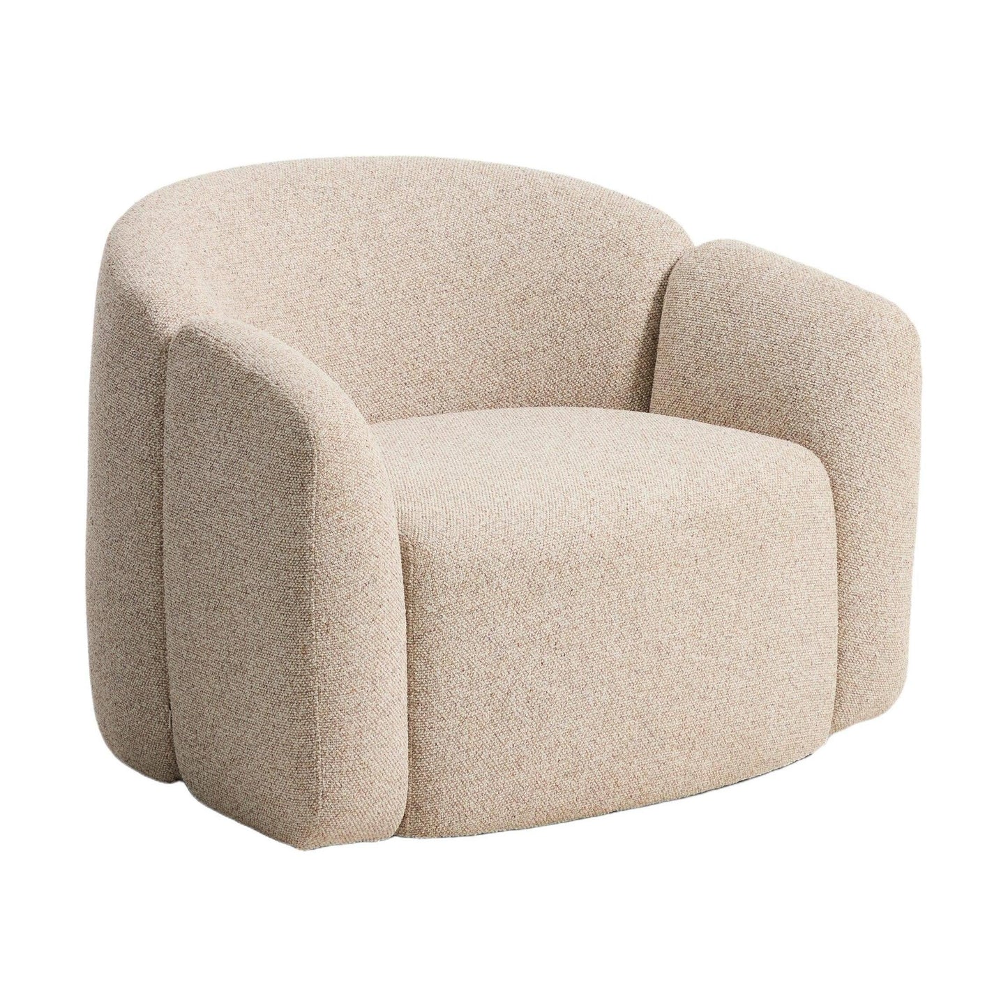 Kave Home Corvena fauteuil chenille 98 cm Beige