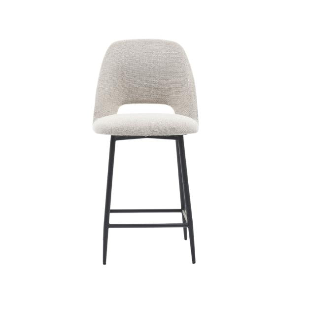 HelloChair HC53 Joku barkruk Sneak Naturel vierpoot zwart