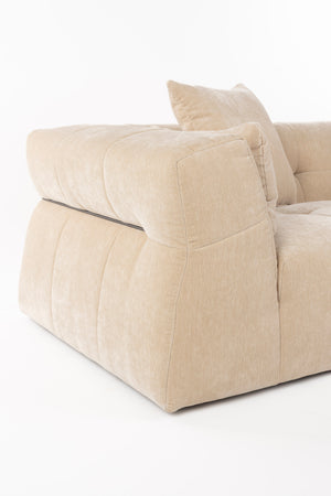 Dutchbone Hodge bank Chaise Longue rechts Beige