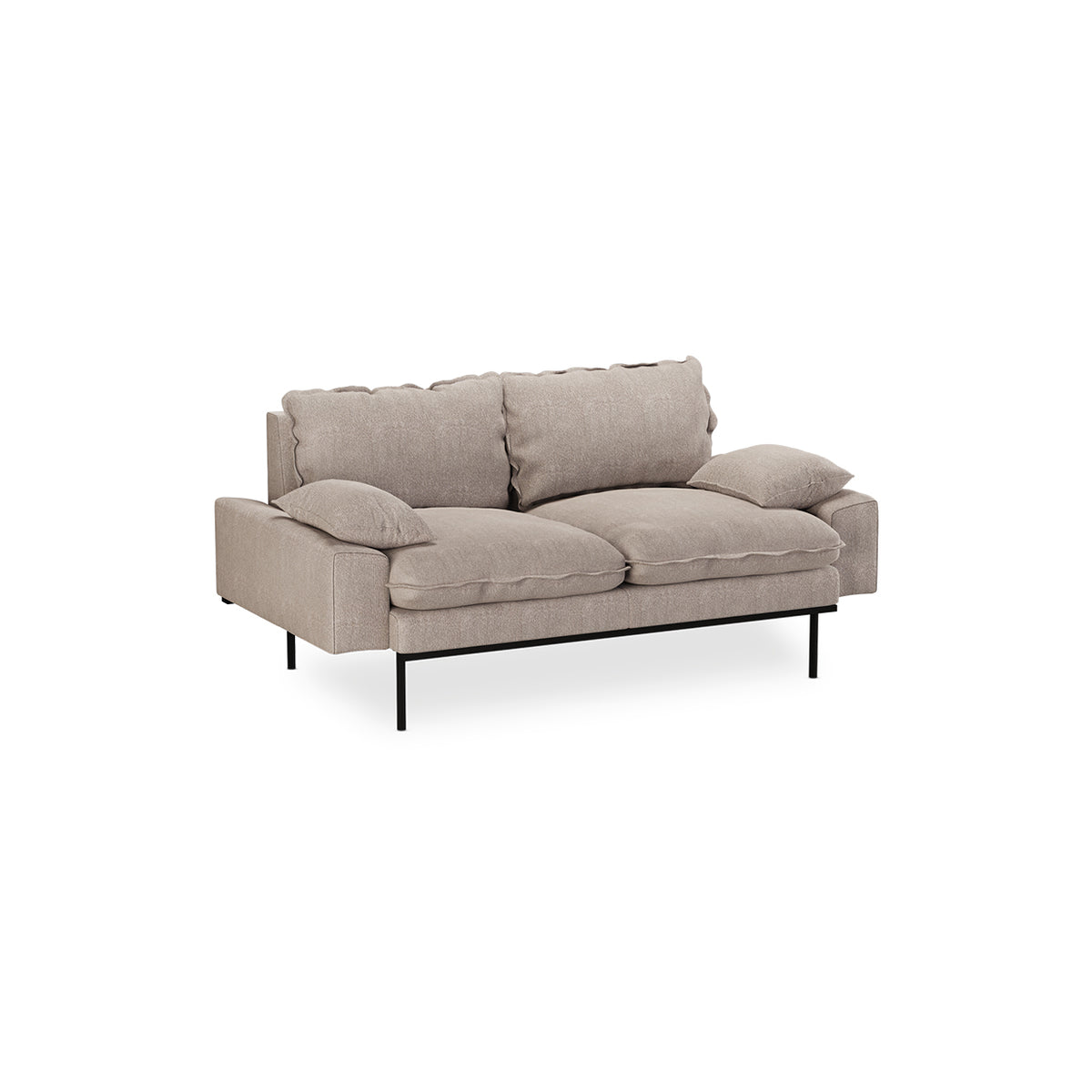 HKliving Retro 2-zitsbank Sneak Beige