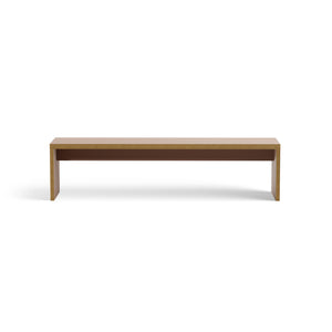 HKliving Bench eetkamerbank 180 cm Clay
