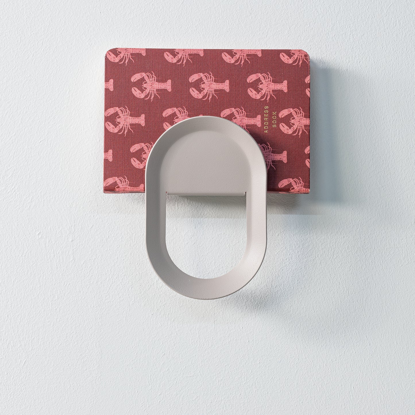 Spinder Design x Onmateria Design Coucou wandhaak Silky Taupe