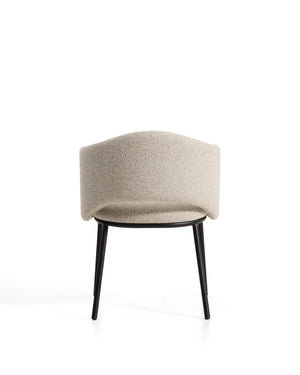 Kave Home Maina eetkamerstoel chenille Beige