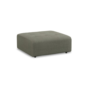 HKliving Vint hocker Linen Army Green