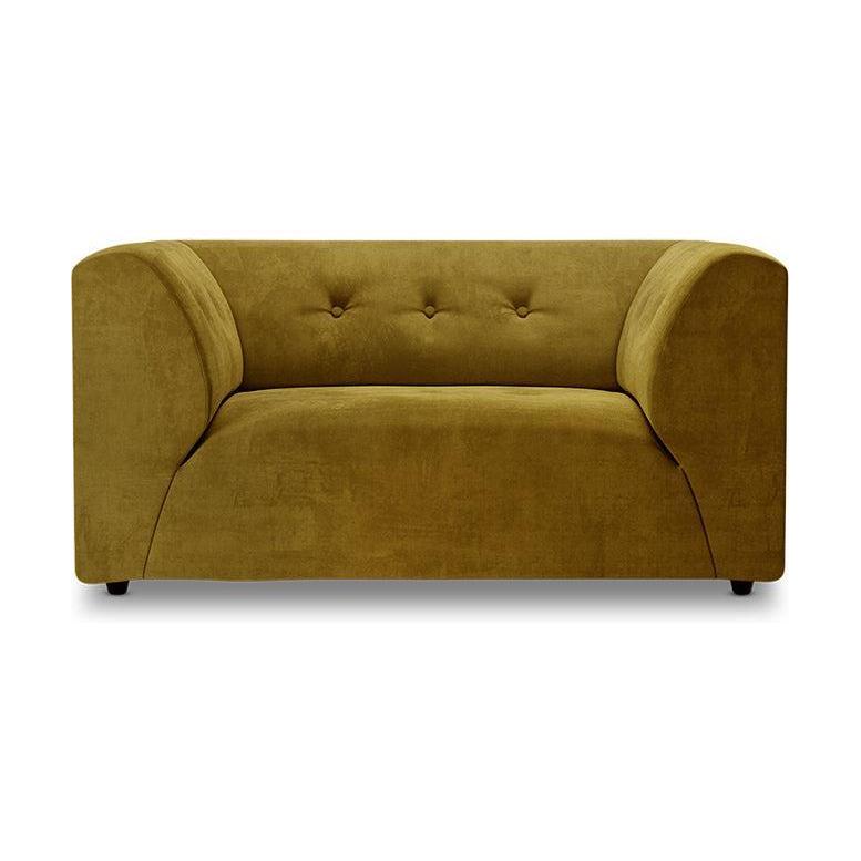 HKliving Vint loveseat Royal Velvet Olive