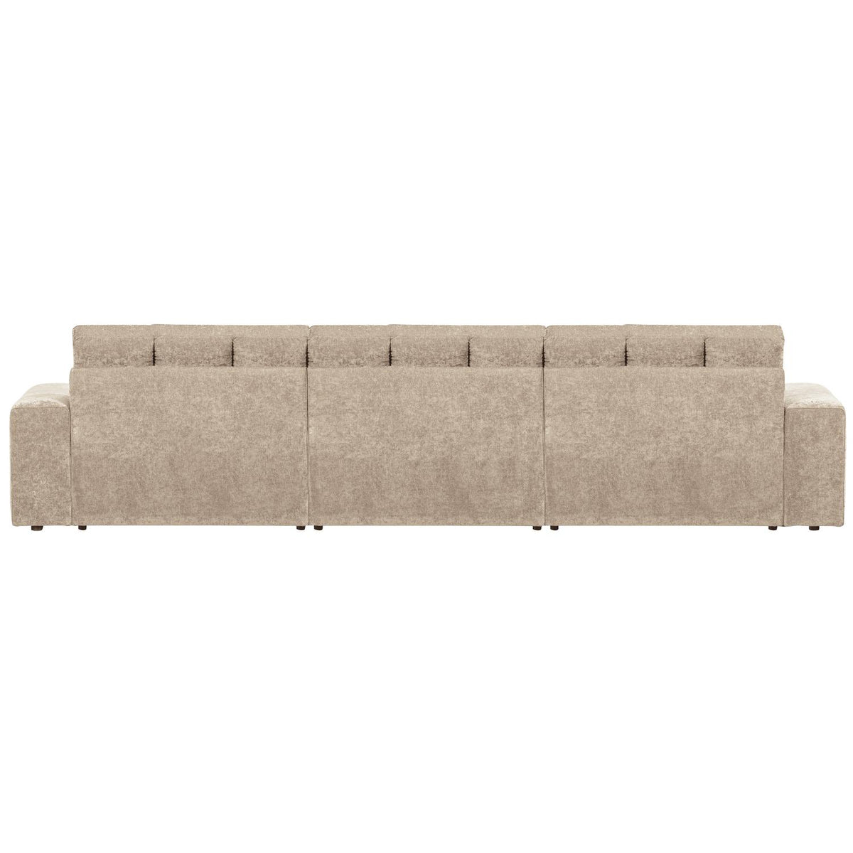 WOOOD Second Date chaise longue bank rechts velvet Nougat