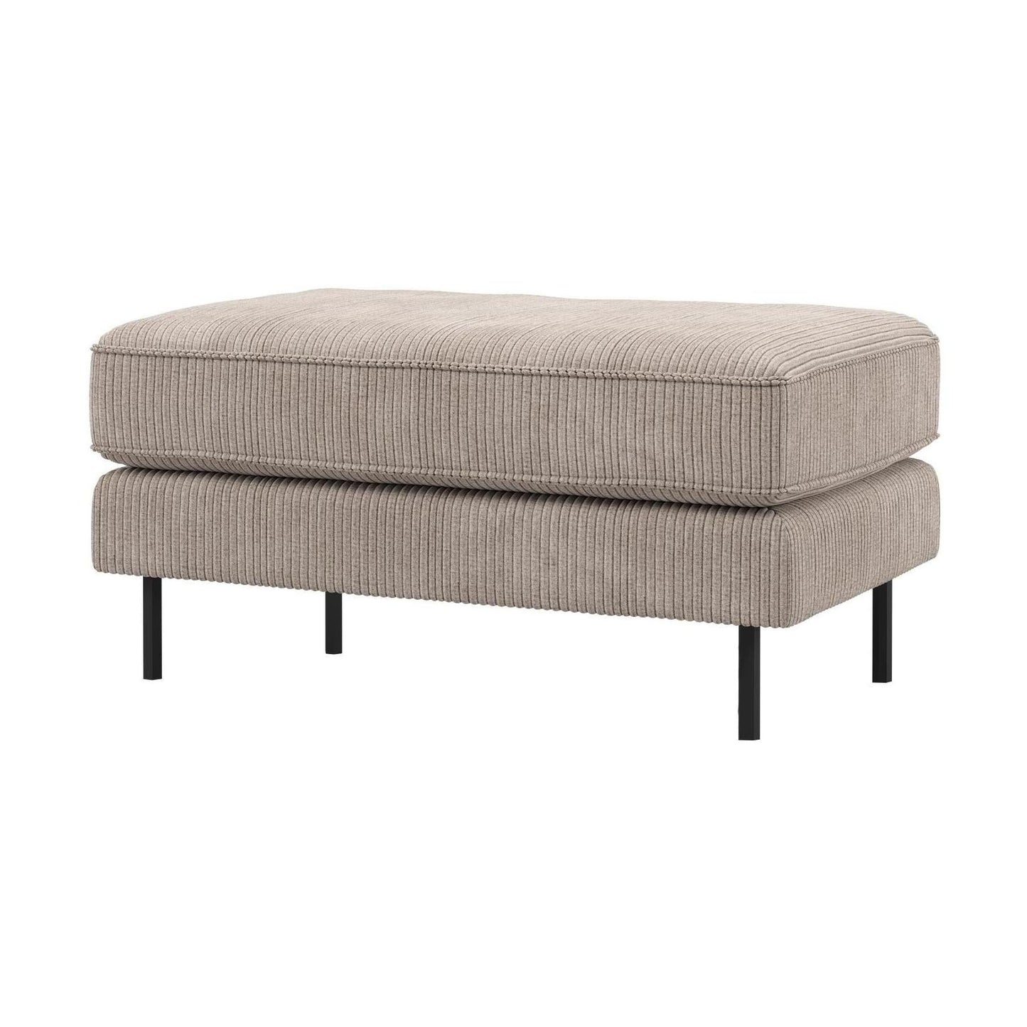 WOOOD Rodeo hocker ribstof Donkerzand