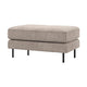 WOOOD Rodeo hocker ribstof Donkerzand