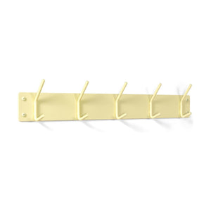 Spinder Design Fusion 5 wandkapstok Butter Yellow