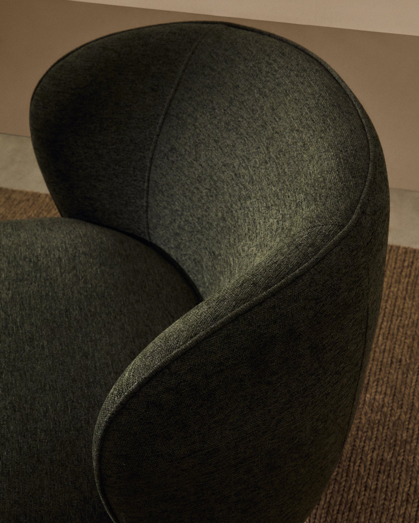 Kave Home Ulit fauteuil Green naturel