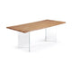 Kave Home Lotty eettafel rechthoek 220x100 cm Naturel