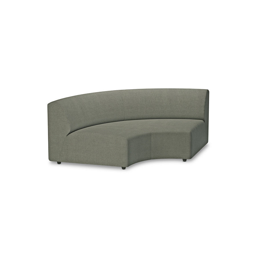 HKliving Jax bank round Linen Army Green