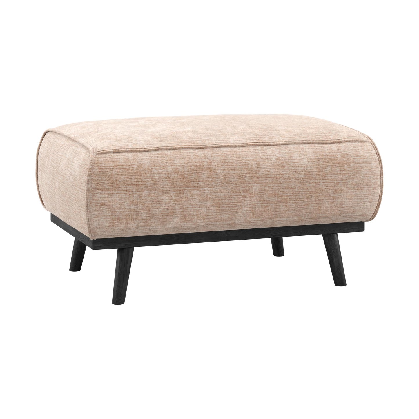 WOOOD Statement hocker Chenille Velvet Naturel