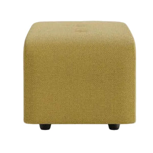 HKliving Vint hocker small Burnt Ochre