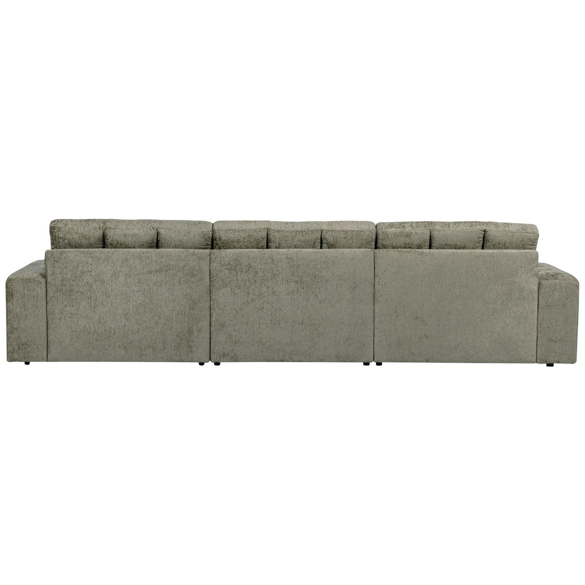WOOOD Second Date chaise longue bank rechts structure velvet Frost