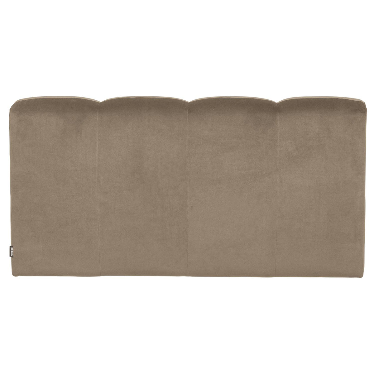 WOOOD Mojo eetbank 164 cm met rugleuning velvet Khaki