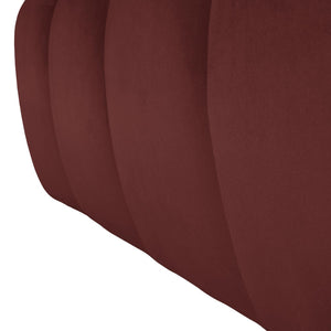 WOOOD Mojo eetbank 164 cm velvet Kastanjebruin