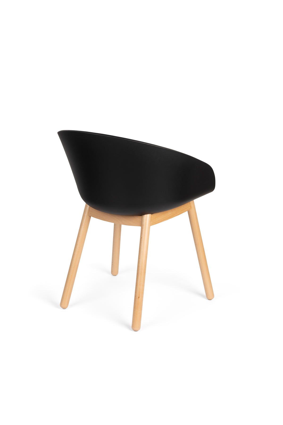 Zuiver Void eetkamerstoel Oak Black