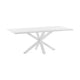 Kave Home Argo eettafel rechthoek 180x100 cm White/White