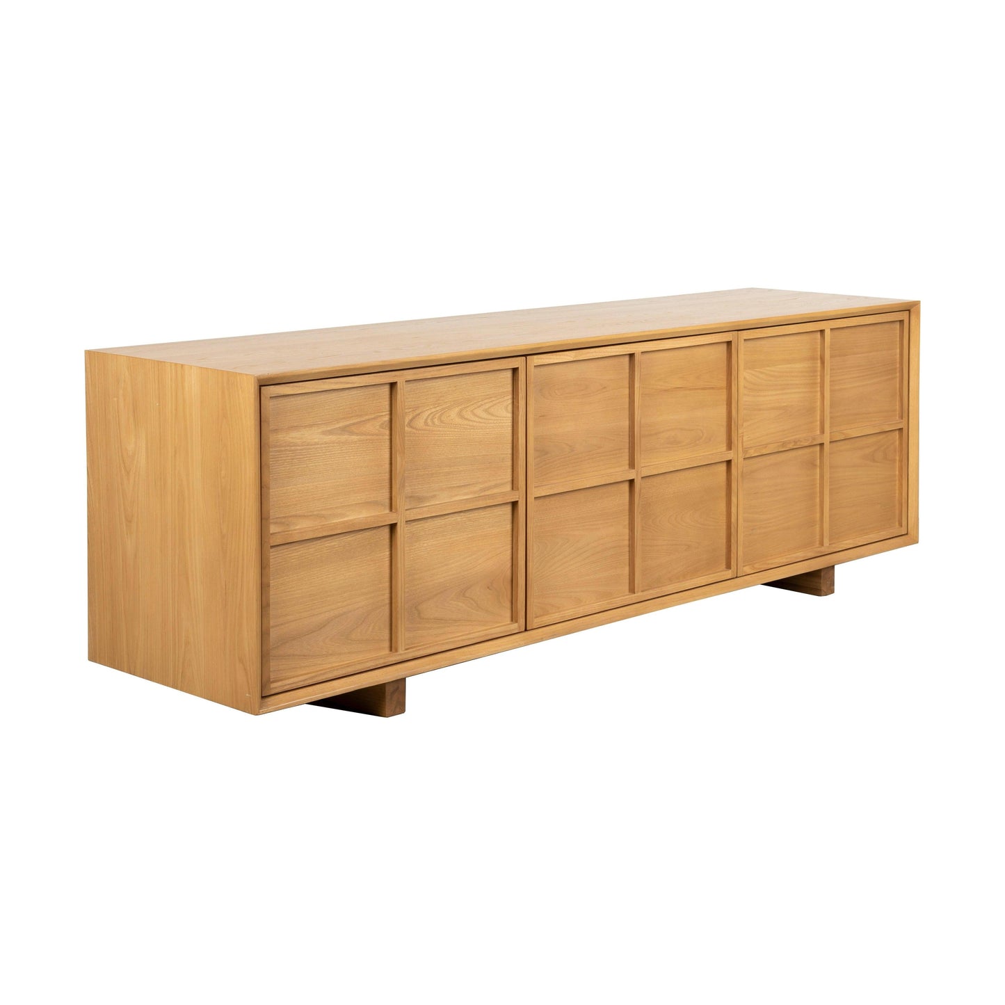 Zuiver Raster dressoir laag Naturel