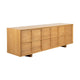Zuiver Raster dressoir laag Naturel