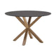 Kave Home Argo eettafel rond Ø120 cm Black/Brown