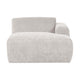 WOOOD Mojo Base chaise longue bank arm rechts wollig Ecru