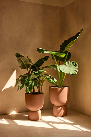 Elho Amber Coupe bloempot Ø35 cm Karamel