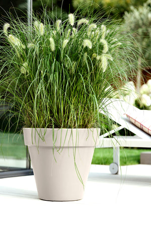 Elho Pure Round bloempot Ø120 Linen White