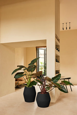 Elho June Split Low bloempot Ø46 cm Zwart