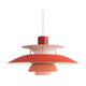 Louis Poulsen PH 5 hanglamp Hues of Red