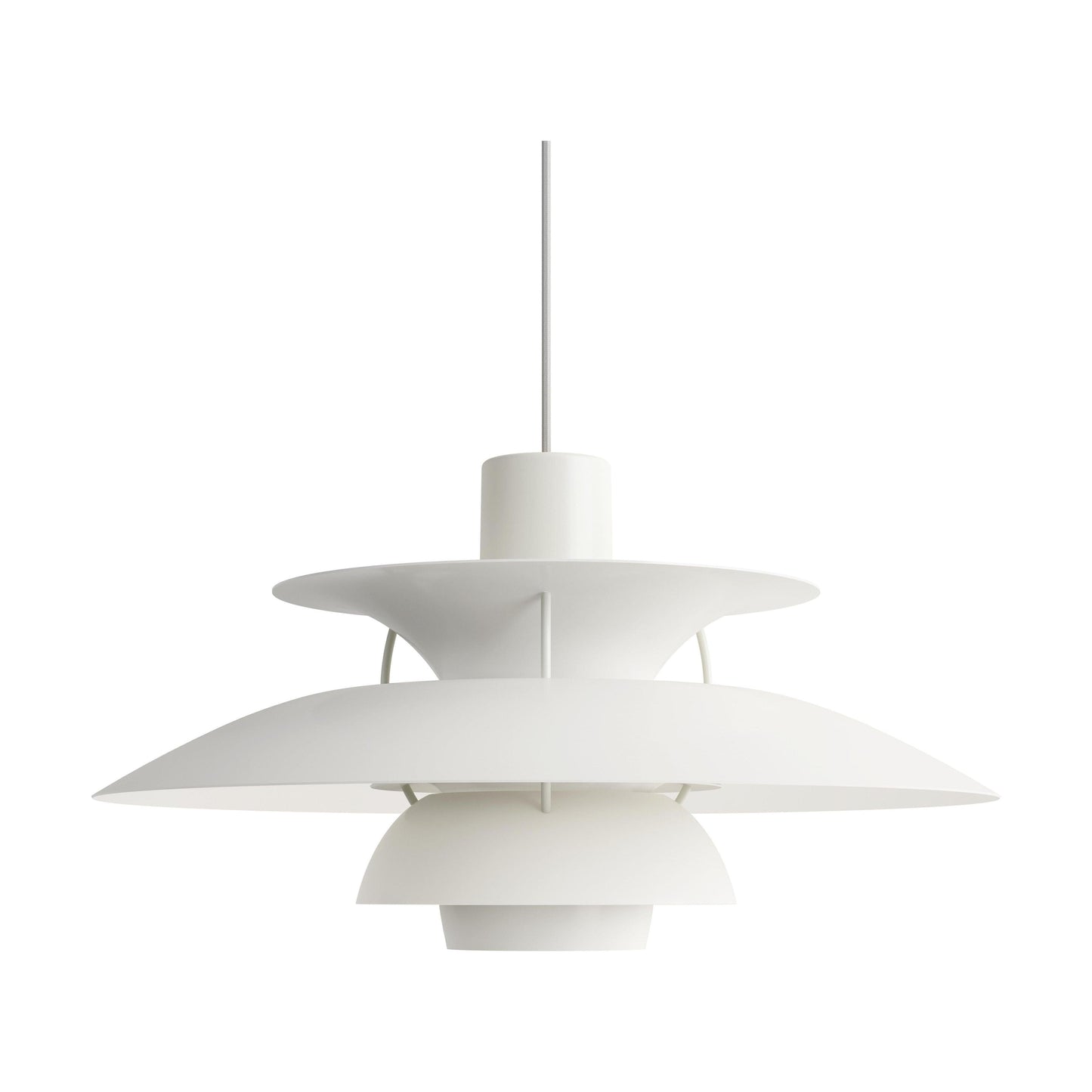 Louis Poulsen PH 5 hanglamp Monochrome White