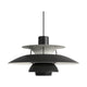 Louis Poulsen PH 5 hanglamp Monochrome Black