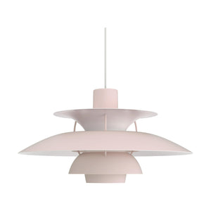 Louis Poulsen PH 5 hanglamp Monochrome Pale Rose